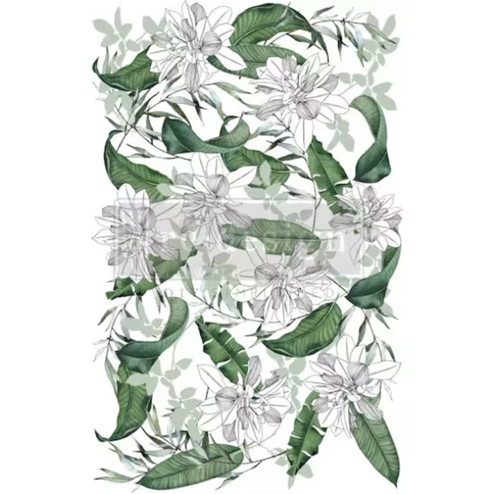 Redesign with Prima Decor Transfer | PEACEFUL GARDEN | 24” x 35”